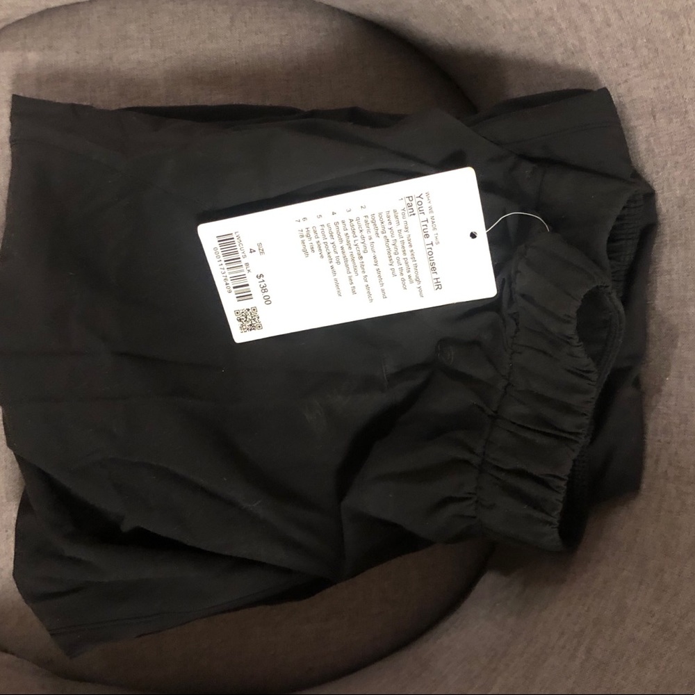 Lululemon your true trouser pant